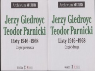 Listy 1946-1968, cz. 1-2 Jerzy Giedroyc, Teodor Parnicki ; jak nowa