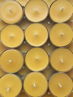 Tealight z wosku pszczelego podgrzewacz świeca 60 szt