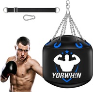 NZQXJXZ Worek bokserski z regulowanym metalowym łańcuszkiem