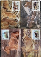 A51671)WWF-Maximum Karty Ssaki: Tschad 1171 - 1174