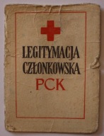 LEGITYMACJA CZŁONKOWSKA PCK