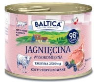 Karma mokra dla kota Baltica - Smaki Regionów JAGNIĘCINA monobiałkowa -185g
