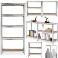 REGAŁ METALOWY MAGAZYNOWY GARAŻOWY 180X90X40 DO GARAŻU SPIŻARNI BIURA