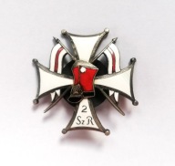 Odznaka 2 Pułk Szwoleżerów