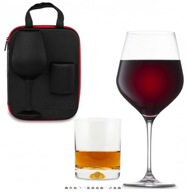 PREZENT NA DZIEŃ KOBIET KIELISZEK DO WINA WIELKI SZKLANKA DO WHISKY + ETUI