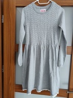 Nowa Dzianinowa sukienka r.152