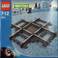 Lego World City 4519 - Tory 9V - Rail Crossing