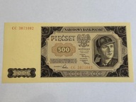 500 zł 1948r. Seria CC. Stan UNC.