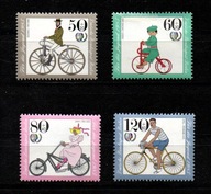 Znaczki Niemcy Stare rowery 1985r.