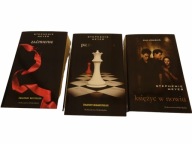 Saga zmierzch 3 tomy Zaćmienie, Przed świtem, Księżyc w nowiu, S. Meyer
