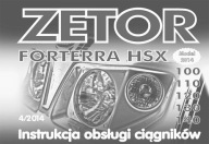 Zetor Forterra HSX 100/110/120/130/140 - instrukcja obsługi PL (4/2014)