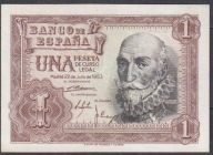 Hiszpania 1 Peseta 1953