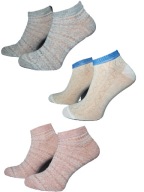 Skarpety skarpetki stopki kolorowe ażurowe białe różowe szare bawełna