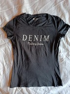 MUSTANG DENIM JEANS koszulka damska S