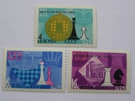 ZSRR - MŚ w szachach 1963 - Mi. 2763-65 A **