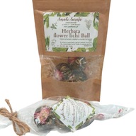 Herbata zielona Flower Lichi Ball 3szt- 25g Rożek Herbata Kwitnąca 3 Sz