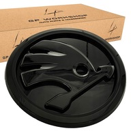 SKODA EMBLEMAT ZNACZEK 90mm 80mm 100mm CZARNY FABIA OCTAVIA SUPERB