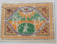 banknot 250 milion marek 1922