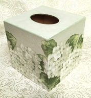 Chustecznik- Biały bez