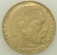 III Rzesza - 2 marki 1939 D - SREBRO