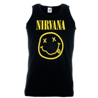 Koszulka bez rękawów NIRVANA smile - M