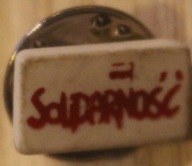 SOLIDARNOŚĆ - CIEKAWA STARA PRZYPINKA - WPINKA, ODZNAKA