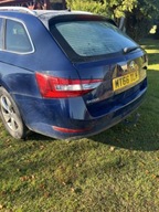 SKODA SUPERB III TYŁ KLAPA ZDERZAK CWIARTKA