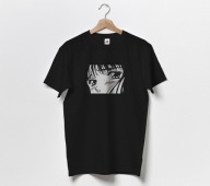 Męska koszulka t-shirt anime manga czarna M
