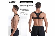 Pas do korekcji postawy pleców Zapobieganie garbowemu Korekcja postawy