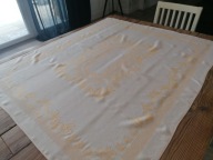 ELEGANCKI DWUSTRONNY OBRUS ADAMASZEK ŻAKARDOWY WZÓR KWIATY 120x140nr.5