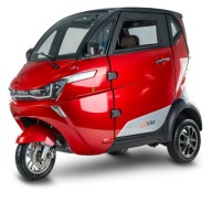 Skuter motorower elektryczny z dachem zabudowany pojazd MICRO CAR J1