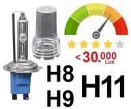 Nowe MOCNE żarniki HID XENON H8 H9 H11 5000K AC 55W
