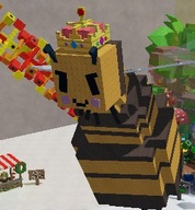 Jumbo Queen Bee | Pet | 62 lvl |Mutacja | Grow A Garden | GaG | Roblox