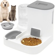 AUTOMATYCZNY PODAJNIK WODY I KARMY 2W1 DUŻY DOZOWNIK MISKA DLA KOTA I PSA