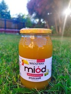 MIÓD WIELOKWIATOWY WIOSENNY 1.2 kg prosto z własnej pasieki naturalny