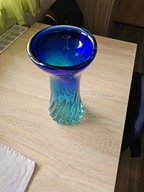 Szklany wazon Murano Glass 1960-70