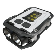 Mini Latarka LED Newell Nyks Solid Brelok EDC USB IPX5 Klips 800lm - biała