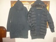 ACNE STUDIOS -R-M-2 W 1 PUCH NATURALNY KURTKA -PARKA -OKAZJA.