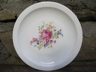 Porcelanowy Płaski Talerz Obiadowy__ WAWEL PRL