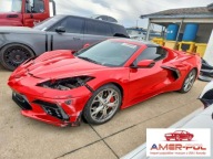 Chevrolet Corvette 2020r., 3lt, 6.2L, od ubezpieczalni 6.2 Benzyna 490KM