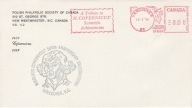 Mikołaj Kopernik - Kanada - frankatura mechaniczna