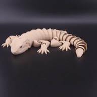 FIGURKA JASZCZUR AGAMA BRODATA XL REALISTYCZNA ZABAWKA