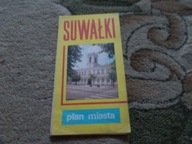 Suwałki autobusy stary plan miasta