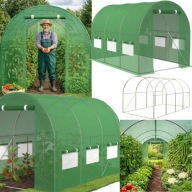 FOLIA NA TUNEL OGRODOWY UV-4 3,5x2x2m 7m2 ZAMIENNA GRUBA NA SZKLARNIE MOCNA