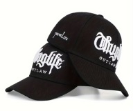 czapka z daszkiem 2pac thug life tupac shakur rap hiphop outlaw