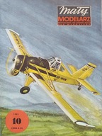Mały Modelarz 10/1981 samolot PZL 106-A KRUK