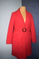 F & F PIĘKNY PŁASZCZ JESIONKA PRAWIE NOWY Z PASKIEM_42