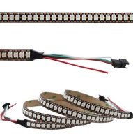 Taśma Cyfrowa/Adresowalna 144led/m 5V stopień ochrony IP30 Black PCB