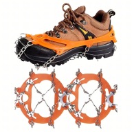Raczki na buty kolce antypoślizgowe łańcuchy 38-45 nakładki turystyczne lód