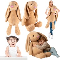 MASKOTKA PRZYTULANKA DLA DZIECI XXL KROLIK ZAJAC MIS DLUGIE USZY DUZA PLUSZ